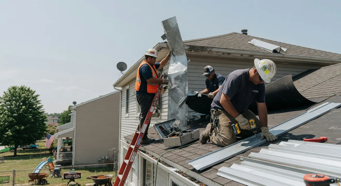 Metal Roofing Installation in Collyer, KS near me